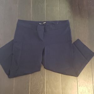 5/$30 SALE! Cropped Navy Dress Pants (W6)